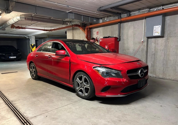 Mercedes-Benz CLA cena 67000 przebieg: 142105, rok produkcji 2018 z Warszawa małe 106